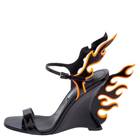 prada hot rod shoes for sale|Prada Flame Shoes .